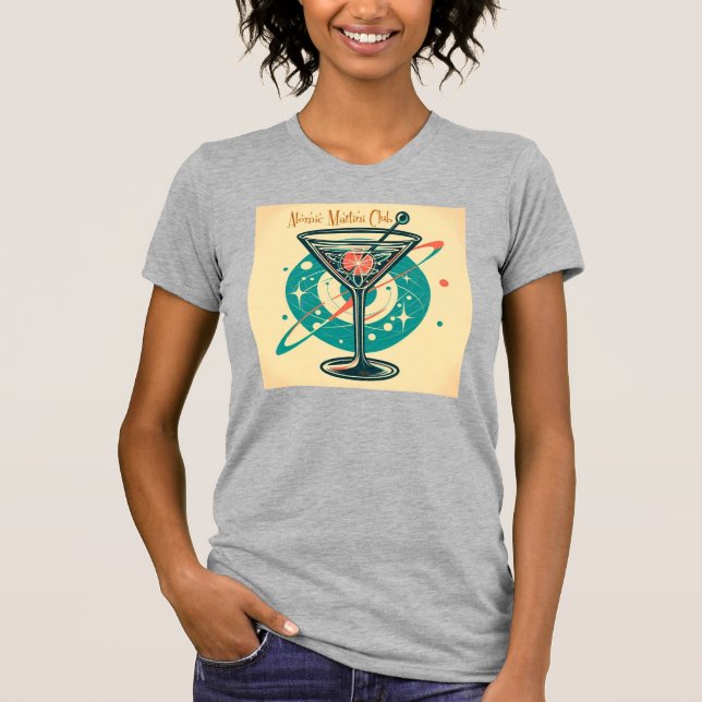 Camiseta Clube Martini Atômico Era Espacial (Frente)