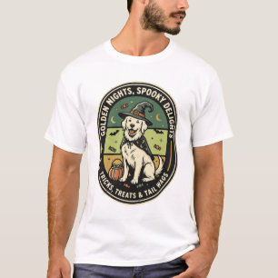 Camiseta Clube Noturno Assombrado do Retriever Dourado de H