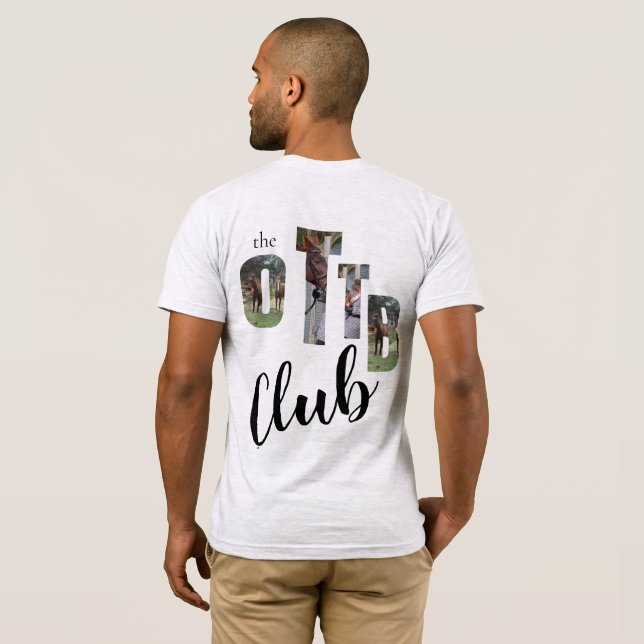 Camiseta clube ottb (Parte Traseira Completa)