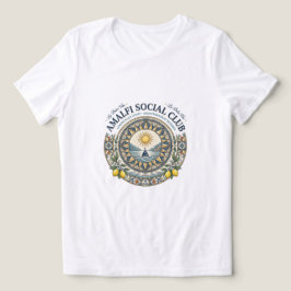 Camiseta Clube Social Amalfi Fuga Mediterrânea Costeira