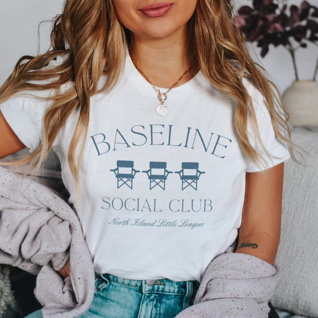 Camiseta Clube Social da Linha de Base da Mãe de Baseball P (Criador carregado)