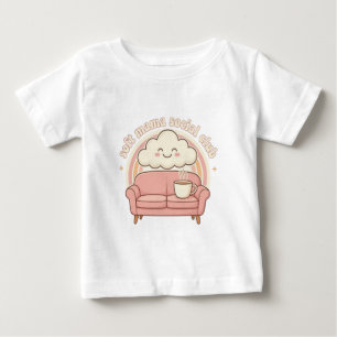Camiseta Clube Social da Mamãe Soft Design Arco-Íris M Fo
