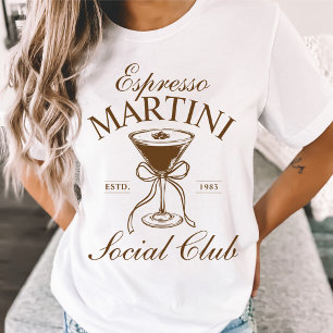 Camiseta Clube Social de Coquetel Espresso Martini