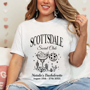 Camiseta Clube Social de Despedida de Solteira Personalizad