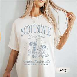 Camiseta Clube Social de Festa de solteira Scottsdale Perso