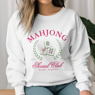 Camiseta Clube Social de Mahjong Personalizado