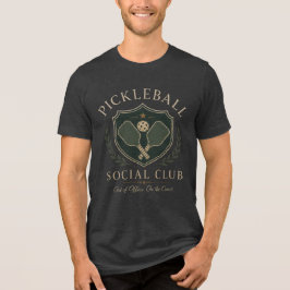 Camiseta Clube Social de Pickleball Brasão do Country Club 