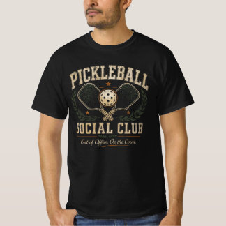 Camiseta Clube Social de Pickleball Vintage Clube Country R