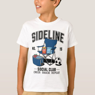 Camiseta Clube Social Feminino ao Lado do Futebol Mãe no Di