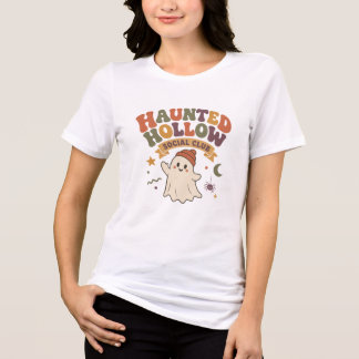 Camiseta Clube Social Haunted Hollow Fantasma