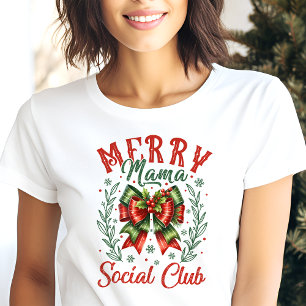 Camiseta Clube Social Merry Mama Coquette Natal