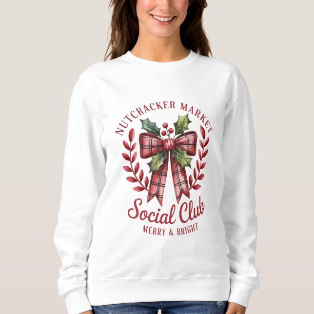 Camiseta Clube Social Nutcracker Grupo de Mercado de Compra (Frente)