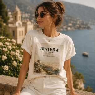 Camiseta Clube Social Riviera Monte Carlo 1962 Vintage
