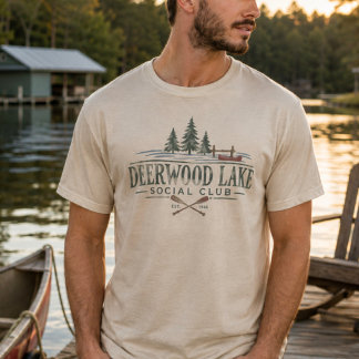 Camiseta Clube Social Rústico Vintage Deerwood