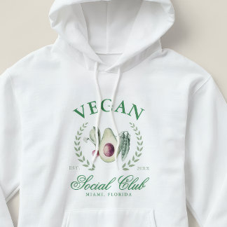 Camiseta Clube Social Vegano Personalizado Local e Ano
