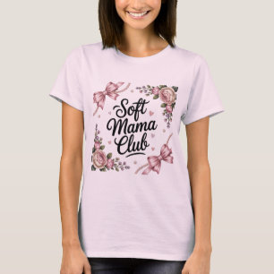 Camiseta Clube Soft Mama - Maternidade Suave
