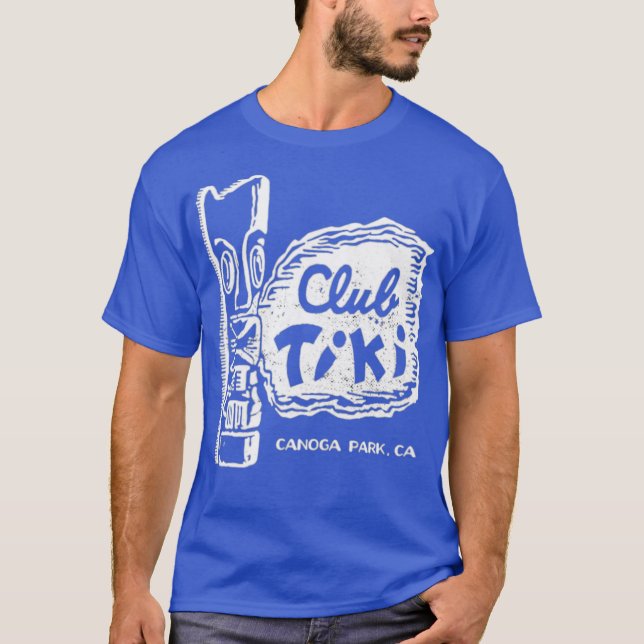 Camiseta Clube Tiki - Canoga Park, CA (Frente)