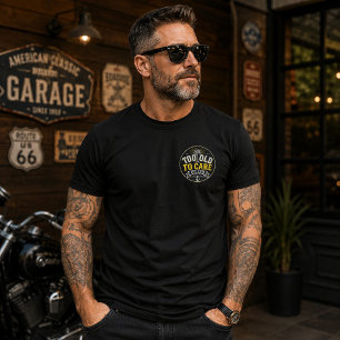 Camiseta Clube Velho Demais para se Importar Meu Dar-de-Omb