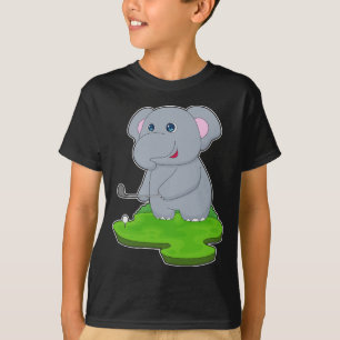 Camiseta Clubes de golfe de elefante