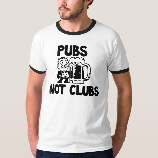 Camiseta Clubes dos bares não (Frente)