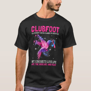 Camiseta Clubfoot É Uma Viagem Que Nunca Planejei Ou Pedi