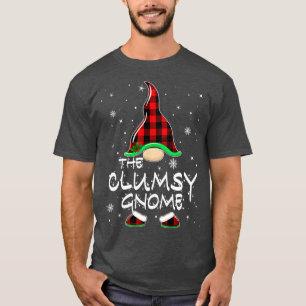 Camiseta Clumsy Gnomo Xadrez Buffalo Matando o Natal da Fam