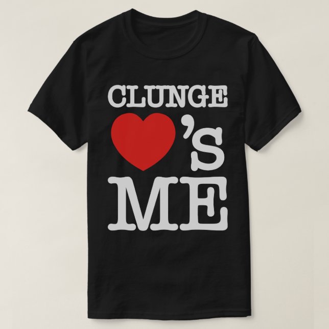 Camiseta CLUNGE LOVE's ME (Frente do Design)