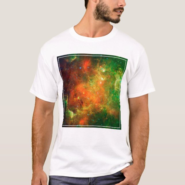 Camiseta Clusters De Estrelas Na Nebulosa Norte-Americana. (Frente)