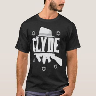 Camiseta Clyde E Bonnie Halloween Correspondendo Casais Cos