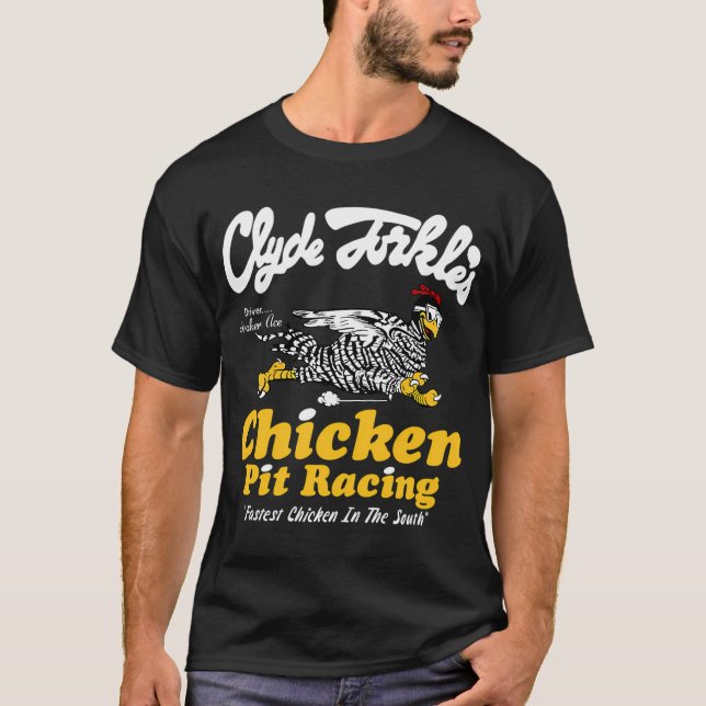 Camiseta Clyde Forkle's Chicken Pit Racing - Stoker Ace Bur (Frente)
