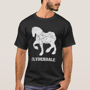 Camiseta Clydesdale Cavaleiro Clydesdale Pés Gigantes Cava