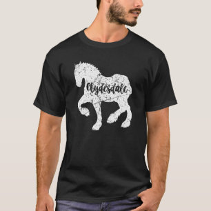 Camiseta Clydesdale Clydesdale Cavaleiro Pés Gigantes Cava