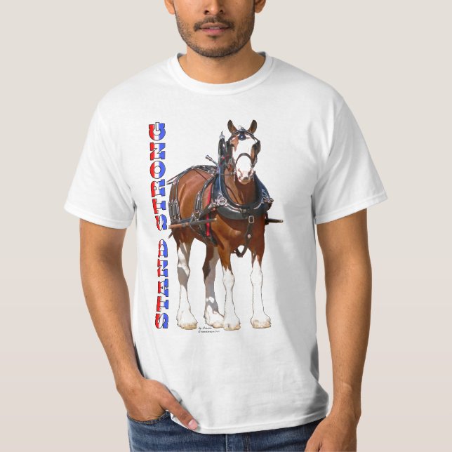 Camiseta Clydesdale forte (Frente)