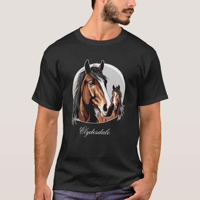 Camiseta Clydesdale Horse (Frente)