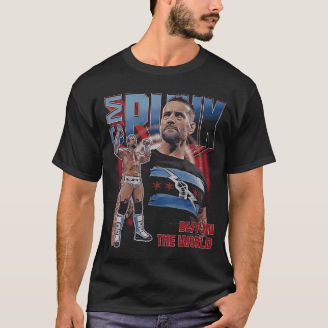 Camiseta Cm Punk (Frente)