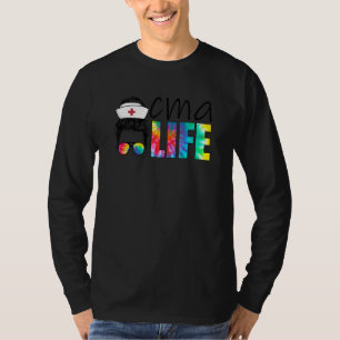Camiseta Cma Life Nurse Day Enfermeira Semana Médica Certif