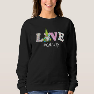 Camiseta Cma Life Nurse Love Gnomg Hunting Páscoa Day