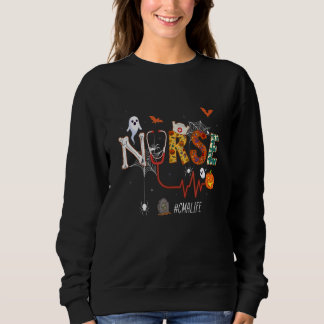 Camiseta Cma Nurse Stethoscope Pumpkin Nursing Hallowen Pat