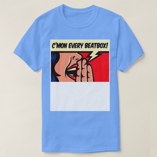 Camiseta CMon a cada Beatbox (Frente do Design)