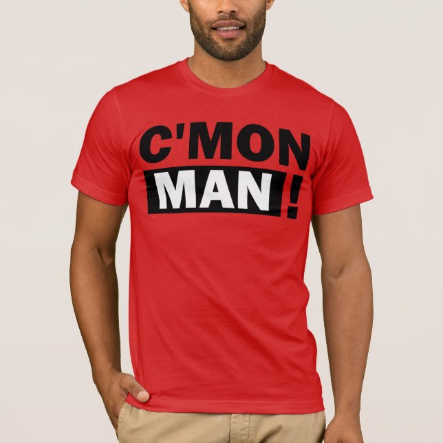 CAMISETA C'MON HOMEM (Frente)