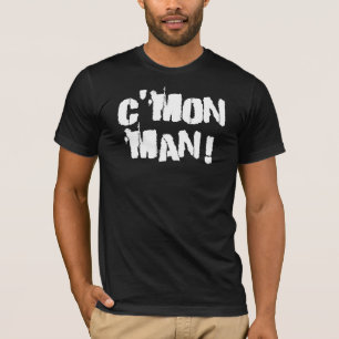 Camiseta C'mon homem! Branco