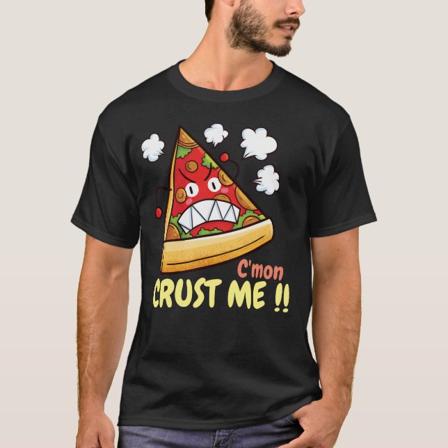 Camiseta C'mon personalizável me empurre! (Frente)