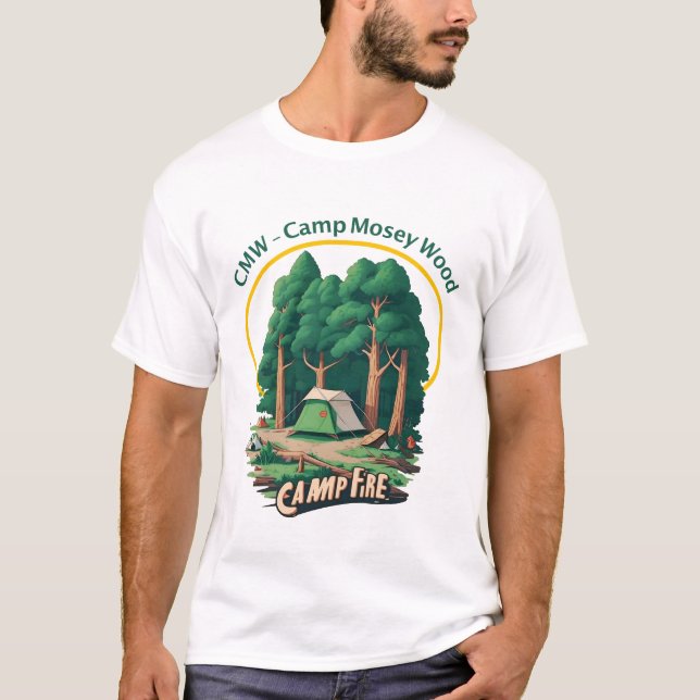 Camiseta CMW - Camp Mosey Wood (Frente)