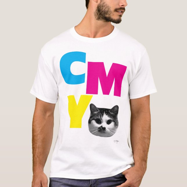 Camiseta CMYKitty (Frente)