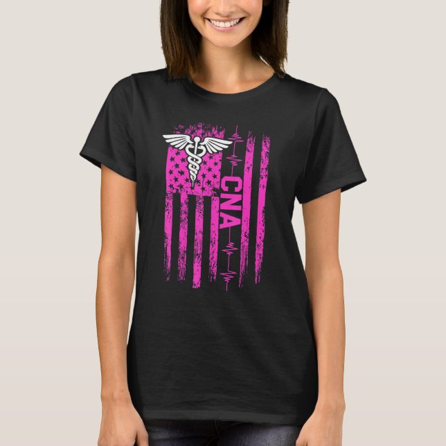 Camiseta CNA - Assistente de Enfermagem Certificada 1 (Frente)