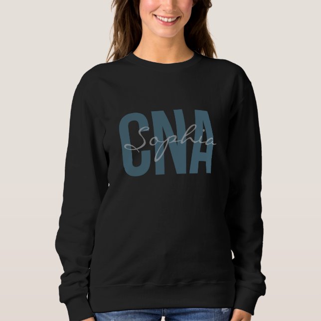 Camiseta CNA Personalized Name Bold Typography (Frente)