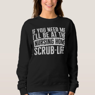 Camiseta CNA Se Você Precisar De Mim Estarei No Asilo Scr