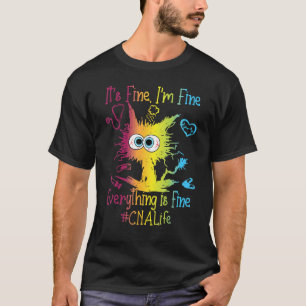 Camiseta CNA Vida Tudo Está Bem Colorido