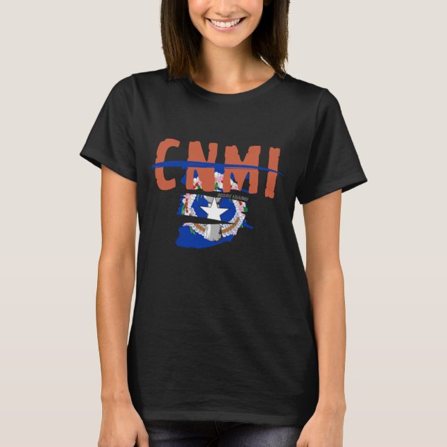 Camiseta CNMI Saipan Tinian Rota (Frente)