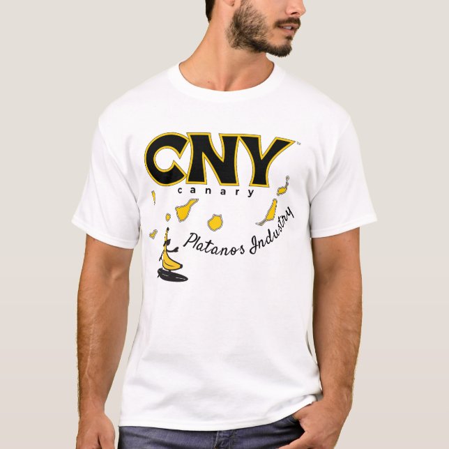 Camiseta CNY Plátanos Industry — Canary Edition (Frente)